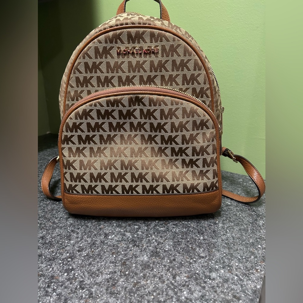 Michael Kors Logo Backpack